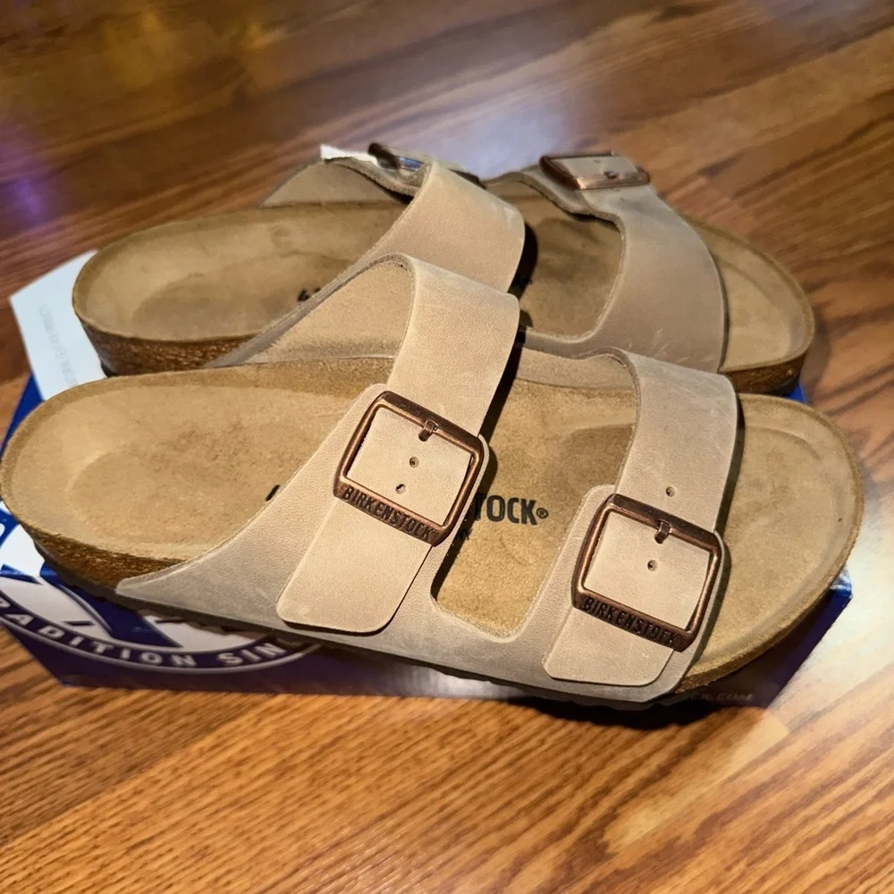 Birkenstock Arizona BS Tobacco Tabacco Brown 41 10W 8M